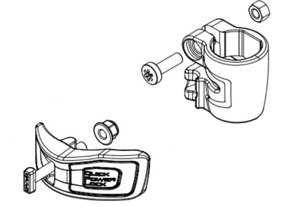Manfrotto Manfrotto R103927 Schnellspannhebel (Ersatzteil). [Foto: Manfrotto]