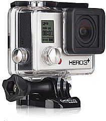 Das neue Schutzgehäuse der GoPro Hero-Serie ist deutlich schlanker und leichter als die alte Version. Dafür ist es  nun allerdings nur noch 40 statt 60 Meter wasserdicht. Die jetzt deutlich größeren Tasten sehen gut aus und sind auch besser zu bedienen. [GoPro]