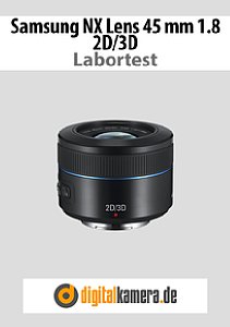 Samsung NX Lens 45 mm 1.8 2D/3D mit NX30 Labortest, Seite 1 [Foto: MediaNord]