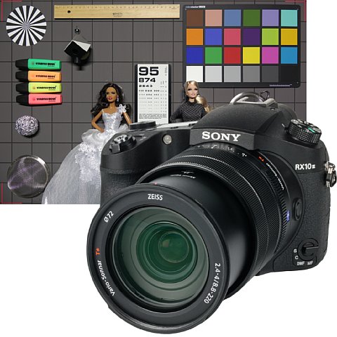 Vorschau des photographierten Testbildes mit Kamera