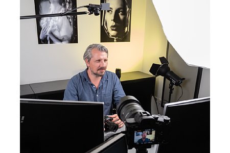 Manuel Quarta bei der Produktion des Schulungs-Videos 'Das Sony alpha 7-System'. [Foto: MediaNord]