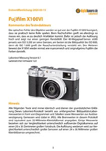 Fujifilm X100VI Labortest, Seite 1 [Foto: MediaNord]