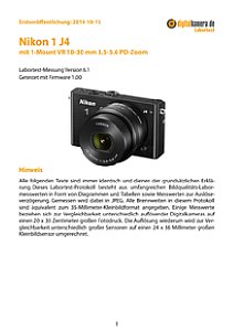 Nikon 1 J4 mit 1-Mount VR 10-30 mm 3.5-5.6 PD-Zoom Labortest, Seite 1 [Foto: MediaNord]