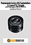 Panasonic Leica DG Summilux 15 mm F1.7 Asph mit Olympus OM-D E-M10 Labortest (Labortest-Protokoll)