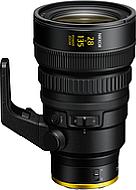 Der gelbe Ring am Bajonett kennzeichnet das neue Nikon Z 28-135 mm F4 PZ als Cine-Objektiv. [Foto: Nikon]