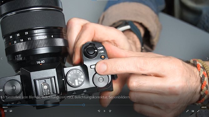 Screenshot 3 Peter Fauland Das Fujifilm X-System Schulungsvideo. [Foto: Imaging One]