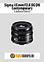 Sigma 45 mm 2.8 DG DN Contemporary mit fp Labortest (Labortest-Protokoll)