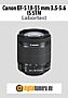 Canon EF-S 18-55 mm 3.5-5.6 IS STM mit EOS 100D Labortest (Labortest-Protokoll)
