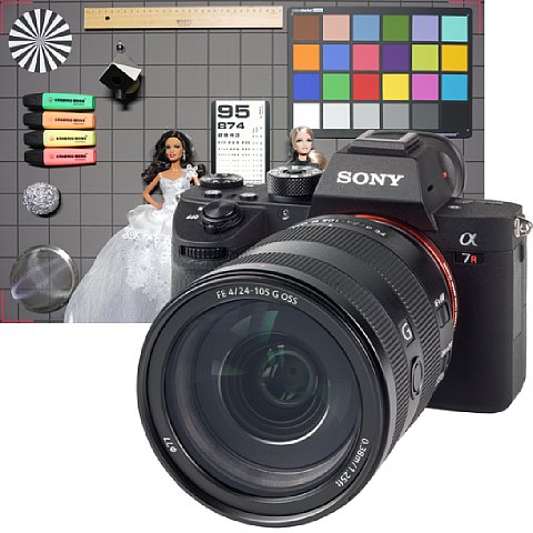 Vorschau des photographierten Testbildes mit Kamera