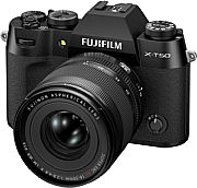 Die Fujifilm X-T50 bietet eine umfangreiche Ausstattung mit fast allen Features der X-T5 zu einem etwas günstigeren Preis. [Foto: Fujifilm]