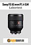 Sony FE 85 mm F1.4 GM (SEL85F14GM) mit Alpha 7R III Labortest