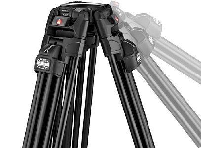 Manfrotto Doppelrohrstativ 645 Fast Twin Alu (MVTTWINFA). [Foto: Manfrotto]