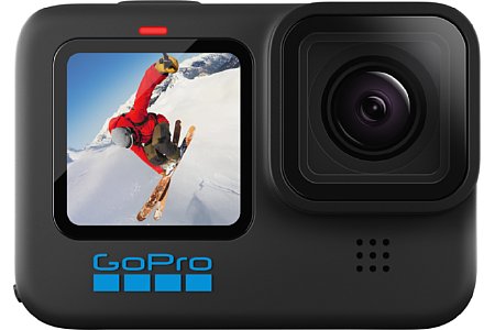 GoPro HERO10 Black Frontansicht. [Foto: GoPro]