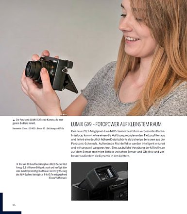 Panasonic Lumix GX9 – Das Kamerabuch. [Foto: Franzis]