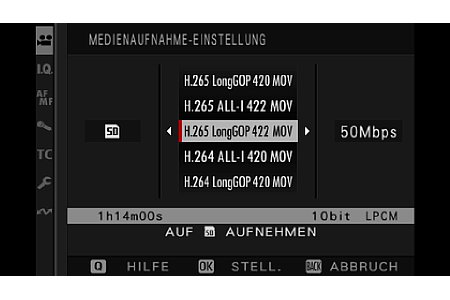 Screenshot aus dem Fotoseminar Professionell Filmen mit Fujifilm X-Systemkameras mit Michael Nagel. [Foto: MediaNord]