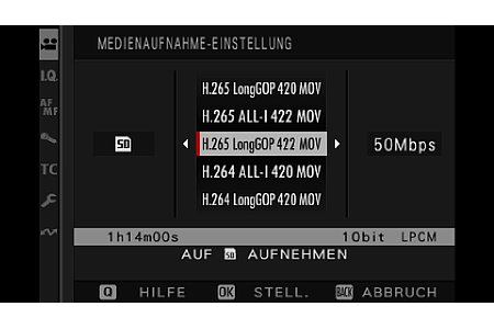 Screenshot aus dem Fotoseminar Professionell Filmen mit Fujifilm X-Systemkameras mit Michael Nagel. [Foto: MediaNord]