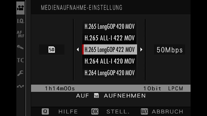 Screenshot aus dem Fotoseminar Professionell Filmen mit Fujifilm X-Systemkameras mit Michael Nagel. [Foto: MediaNord]