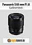 Panasonic S 85 mm F1.8 (S-S85E) mit Lumix DC-S1RII Labortest
