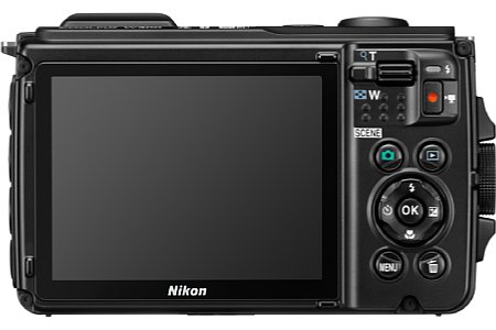 Nikon Coolpix W300 in Schwarz. [Foto: Nikon]