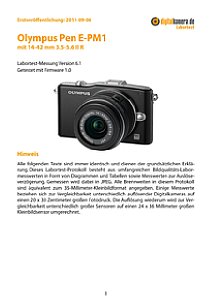 Olympus Pen E-PM1 mit 14-42 mm 3.5-5.6 II R (EZ-M1442-II R) Labortest, Seite 1 [Foto: MediaNord]