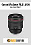 Canon RF 85 mm F1.2L USM mit EOS R Labortest