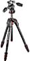 Manfrotto 190Go! Carbon mit 804-3W 3-Wege-Neiger (MK190GOC4TB-3W)