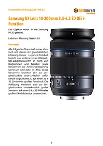 Samsung NX Lens 18-200 mm 3.5-6.3 ED OIS i-Function mit NX30 Labortest, Seite 1 [Foto: MediaNord]