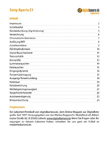 Sony Xperia Z1 Labortest, Seite 1 [Foto: MediaNord]