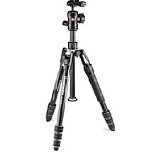 Manfrotto MKBFRTA4B-BHM Befree 2N1 Alu, Drehverschluss, integriertes Einbein