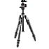 Manfrotto MKBFRTA4B-BHM Befree 2N1 Alu, Drehverschluss, integriertes Einbein