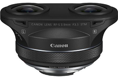 Canon RF-S 3,9 mm F3.5 STM Dual Fisheye. [Foto: Canon]