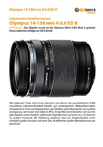 Olympus 14-150 mm 4-5.6 ED II mit OM-D E-M5 Mark II Labortest, Seite 1 [Foto: MediaNord]