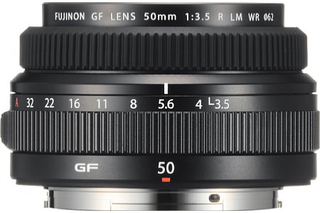 Fujifilm GF 50 mm F3.5 R LM WR. [Foto: Fujifilm]