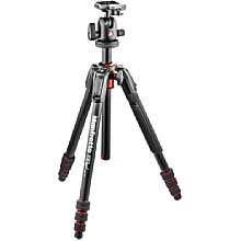 Manfrotto 190Go! mit 496 RC2 Kugelkopf (MK190GOA4TB-BH) schwarz