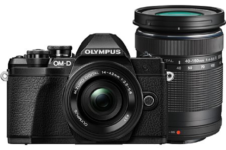 Olympus OM-D E-M10 Mark III mit 14-42 mm EZ und 40-150 mm R