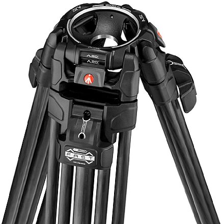 Manfrotto Doppelrohrstativ 645 Fast Twin Carbon (MVTTWINFC). [Foto: Manfrotto]