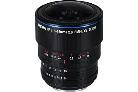 Laowa 8-15 mm F2,8 Zoom Fisheye mit E-Mount. [Foto: Laowa]