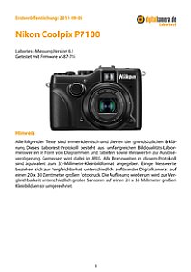 Nikon Coolpix P7100 Labortest, Seite 1 [Foto: MediaNord]