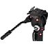 Manfrotto MVMXPROA42W XPRO Video Monopod Alu 4 Seg. Mit Xpro2w Und Fluid Base