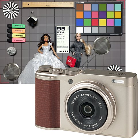Vorschau des photographierten Testbildes mit Kamera