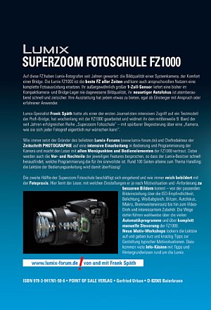 Lumix Superzoom Fotoschule FZ1000. [Foto: POS-Verlag]