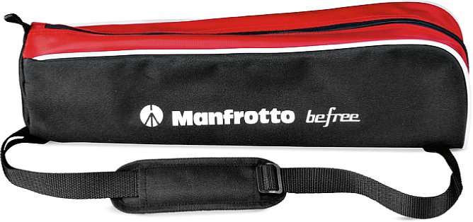 Im Lieferumfang des Sets ist eine hochwertige Stativtasche im Manfrotto-Design. [Foto: Manfrotto]