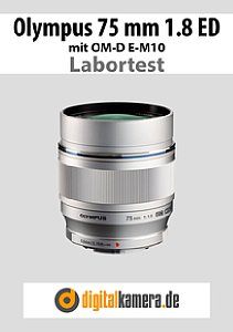 Olympus 75 mm 1.8 ED (ET-M7518) mit OM-D E-M10 Labortest, Seite 1 [Foto: MediaNord]