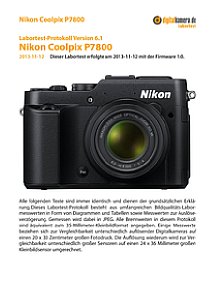 Nikon Coolpix P7800 Labortest, Seite 1 [Foto: MediaNord]