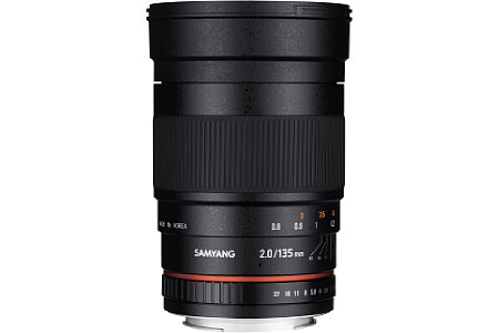 Samyang 135 mm F2 ED UMC. [Foto: Samyang]