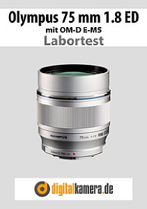 Olympus 75 mm 1.8 ED (ET-M7518) mit OM-D E-M5 Labortest, Seite 1 [Foto: MediaNord]