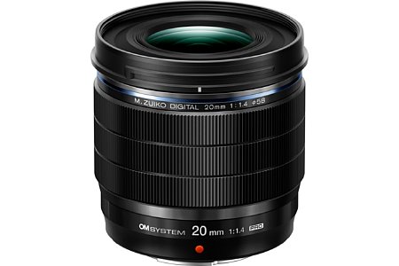 OM System 20 mm 1.4 ED Pro (ES-M2014). [Foto: OM System]