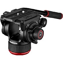 Manfrotto Fluid-Videokopf 504X mit flacher Basis (MVH504XAH)