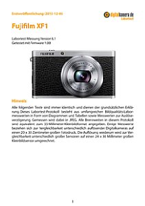 Fujifilm XF1 Labortest, Seite 1 [Foto: MediaNord]