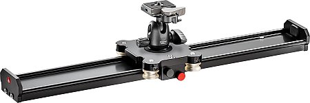 Manfrotto Slider MVS060A mit 494RC2. [Foto: Manfrotto Distribution]